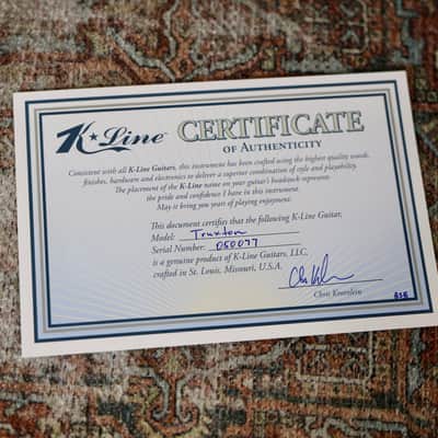 K-Line Truxton 2025 - Butterscotch Blonde. NEW, (Authorized Dealer) image 16