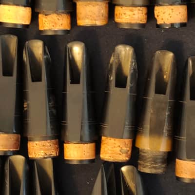 37 Clarinet Mouthpieces A Lelandais Qualité Supérieure Rare Good State image 12