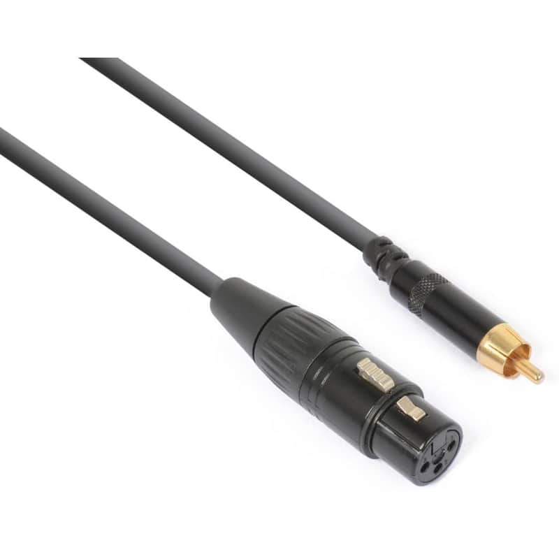 Pd Connex Cx136 Cable Conv. Xlr F  Rca Male image 1