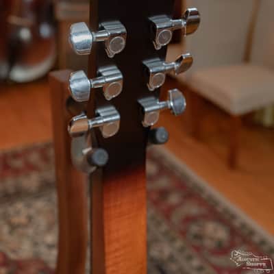(Used) Beard Guitars Copper Mountain Squareneck Resonator Guitar Scarlet Burst #052 image 7