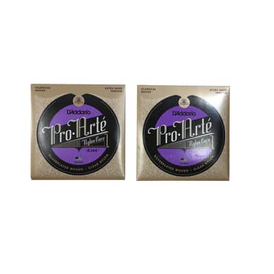 D'Addario Guitar Strings  Classical  2 Pack  EJ44 Pro-Arte Nylon  Extra Hard image 1
