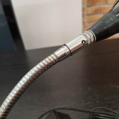 RCF MD 2702 Microphone with S31N Desk Base 1980s Vintage Made in Italy image 7