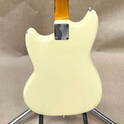 Fender Mustang Guitar with Rosewood Fretboard 1965 -Olympic White image 6