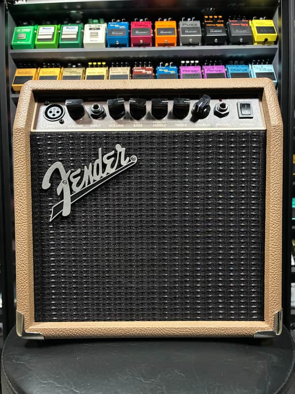 Fender Acoustasonic 15 2-Channel 15-Watt 1x6" Acoustic Guitar Amp 2013 - Present - Brown image 1