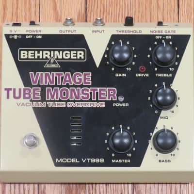 Behringer VT999 Vintage Tube Monster Vacuum Tube Overdrive | Reverb