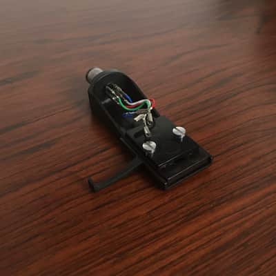 Rare DIATONE audiophile vintage 70’s headshell - Silver brushed and black metal image 7
