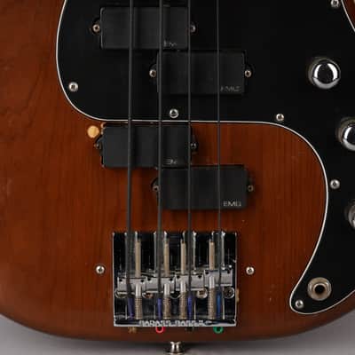 1978 Fender Precision Bass - Fretless Rosewood - Walnut / Mocha image 5