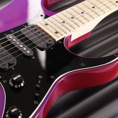 Ibanez Genesis Collection RG550 Guitar Purple Neon 2021 image 11