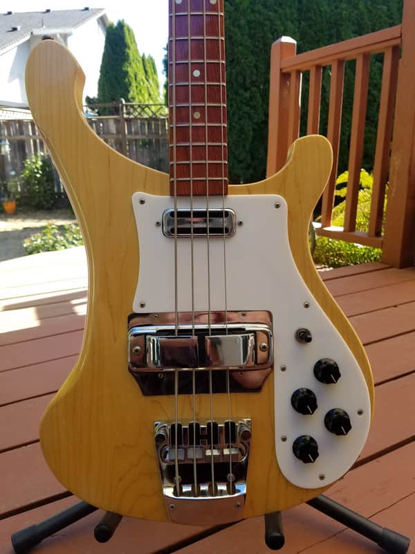 Rickenbacker 4001 V63 bass guitar 1984 1985 early production image 1