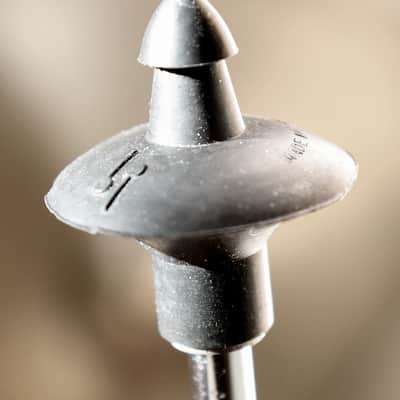 RARE Sonor Telescoping L Arm Cymbal Holder, Teardrop Era, Removable Logo-Embossed Cymbal Seat, NEAR MINT - 1960s / INSPECTED & TESTED image 2