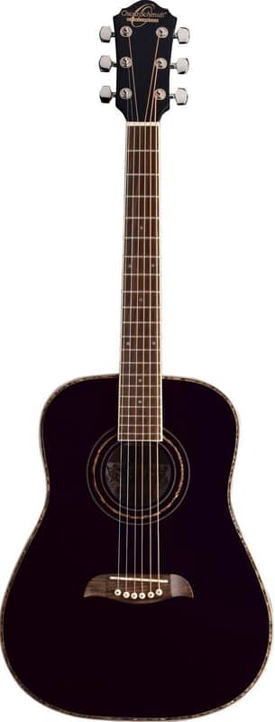Oscar Schmidt Model OG1BLH Black Left Handed 3/4 Size Acoustic Guitar NEW image 1
