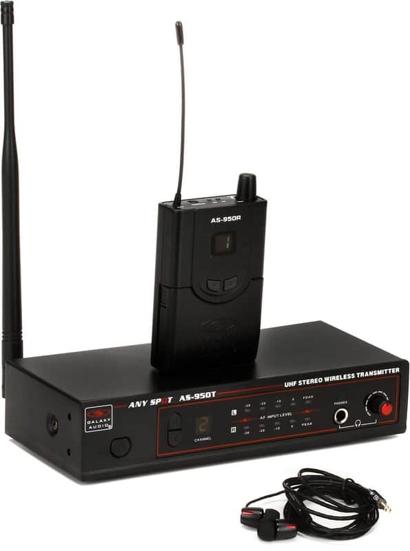 Galaxy Audio AS-950N 16 Channel Stereo Wireless Personal In-Ear Monitor System image 1