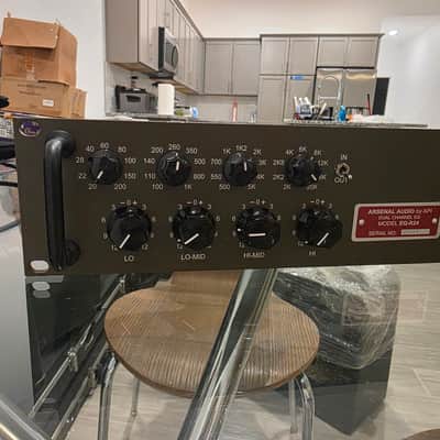 Arsenal Audio by API DUAL CHANNEL EQ MODEL EQ-R24 2008 image 5