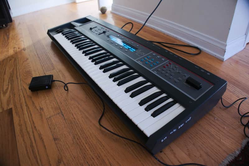 Ensoniq SQ80 w/flight case and accessories image 1