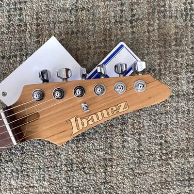 Ibanez AZ24S1F-TKS Standard 2025 in Transparent Black Sunburst image 4