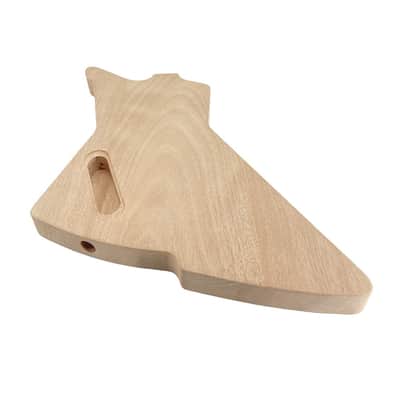 Unfinished Mahogany Electric Guitar Body – HH Routing image 8