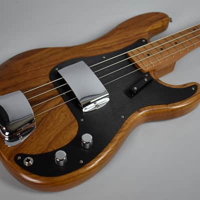 2017 Fender '58 Precision Bass Limited Edition Roasted Ash Electric Guitar OHSC image 4