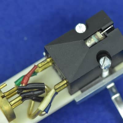 Denon DL-103 MC Cartridge W/SAEC ULS-3X Ceramic Headshell In Excellent Condition image 6