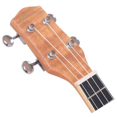 Gold Tone Curly Maple Resonator Concert-Scale Ukulele image 4