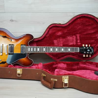 Gibson ES-335 Figured Semi-hollowbody Electric Guitar - Iced Tea #229 image 3
