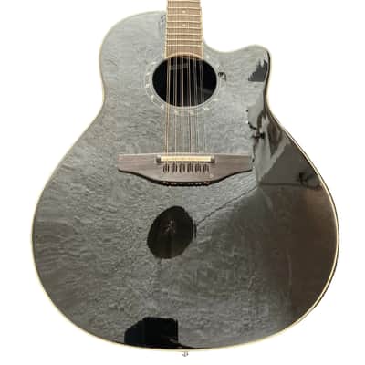 Ovation Pro Series Standard Balladeer 2751AX Deep Contour 12-string seit 2000er - Black image 2