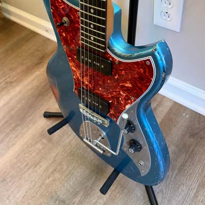 Novo Serus J Lake Placid Blue Over '64 3-Tone Burst image 4