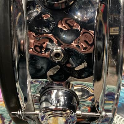 Hart Dynamics - Rick Allen's Def Leppard, 13" Trigger Pad (RA #2074)  With AUTOGRAPHED HEAD!! 2000s - Hammered Chrome image 8