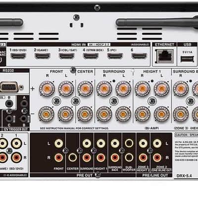 Integra - DRX-5.4 - THX 9.2 Channel Network 8K AV Receiver - Black image 2