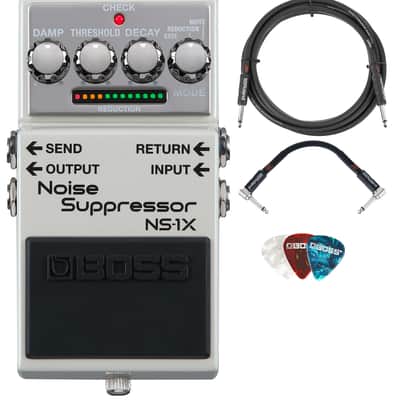 Boss NS-1X Noise Suppressor w/ Instrument Cable image 1