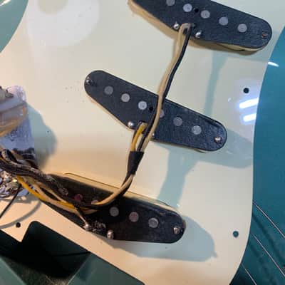 Fender ST62-TX Stratocaster Reissue MIJ 2012 Ocean Turquoise Metallic Made in Japan w/ Bag image 20