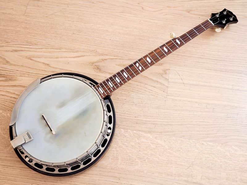1962 Epiphone EB-88 Minstrel Vintage Banjo By Gibson, Kalamazoo
