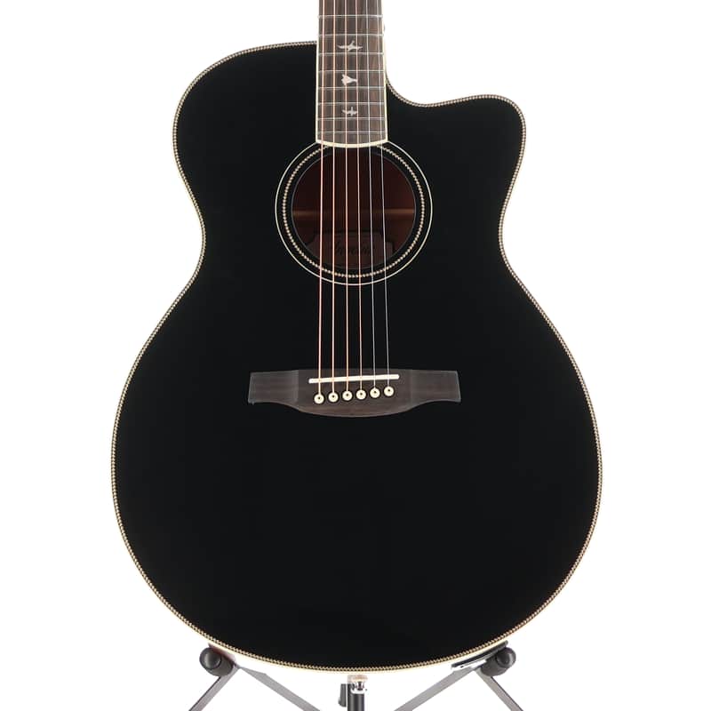 PRS SE A20E Angelus Cutaway Acoustic Electric Guitar - Black (M7) (22240)