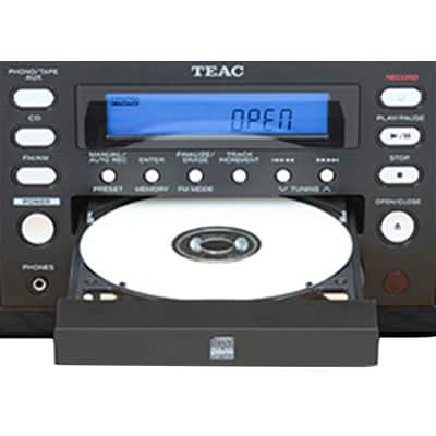 Teac LP-R660USB-PB Turntable w/ USB, CD Recorder, Cassette Deck & AM/FM Tuner (Black) image 9