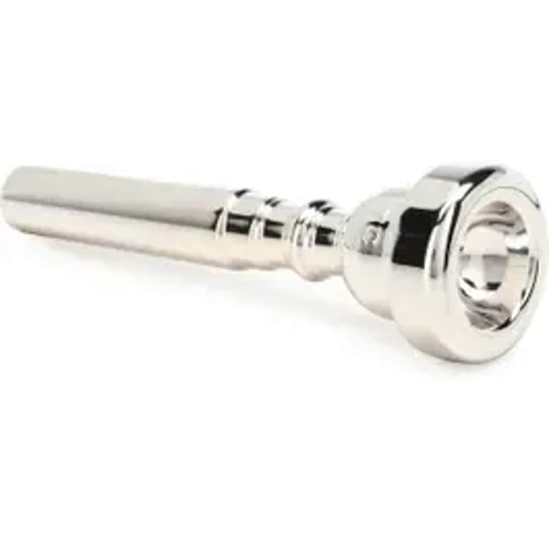 Faxx Double Silver-plated Trumpet Mouthpiece - 1.5C image 1