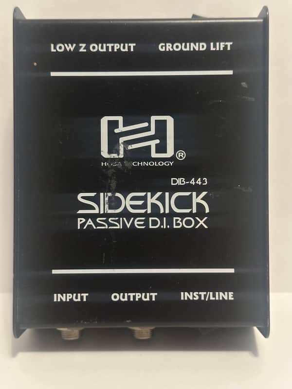 Hosa DIB-443 Sidekick Passive Direct Box 2010s - Black image 1