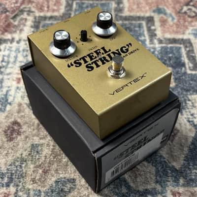 Vertex Steel String Clean Drive Guitar Effect Pedal w/ Box & Paperwork! image 1