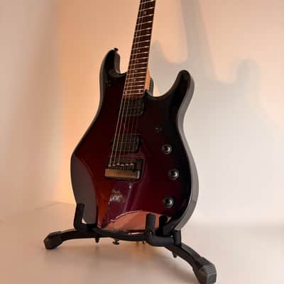 Ernie Ball Music Man John Petrucci Signature JP6 Piezo Pearl Redburst 2018 image 12