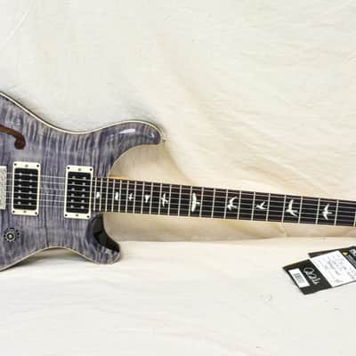 2023 PRS Guitars CE 24 Semi-Hollow - Faded Gray Black image 4