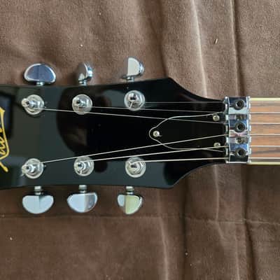Xaviere Pro XV-555 Guitar - Blue Flame Top Maple image 3
