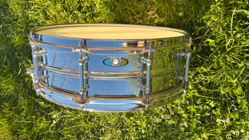 Ludwig Supralite 15x5 Snare Drum – Rare Size – Excellent Condition image 1