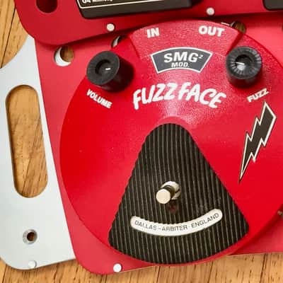 RARE Dunlop SMG2 Mod Fuzz Face guitar effects pedal - 2 germanium circuits, only 51 made U2 The Edge image 2