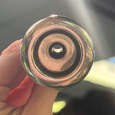 VINTAGE Vincent Bach Corp. 22D 19 Screw Rim Trombone Mouthpiece image 10