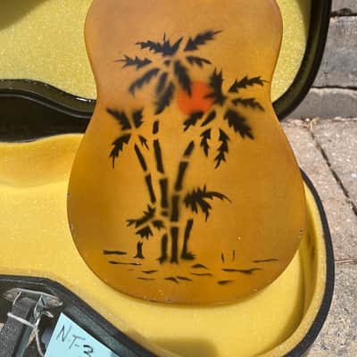 Vintage National Ukulele Palm Trees 1920's 1930's National image 8