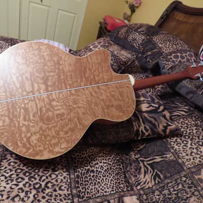 Takamine Takamine EG524SC-NS Guitar Jumbo Acoustic/Electric  Natural Satin image 14