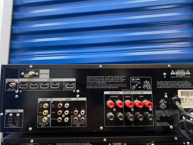Sony receiver 4k 5.2 Str dh540 2013 image 1