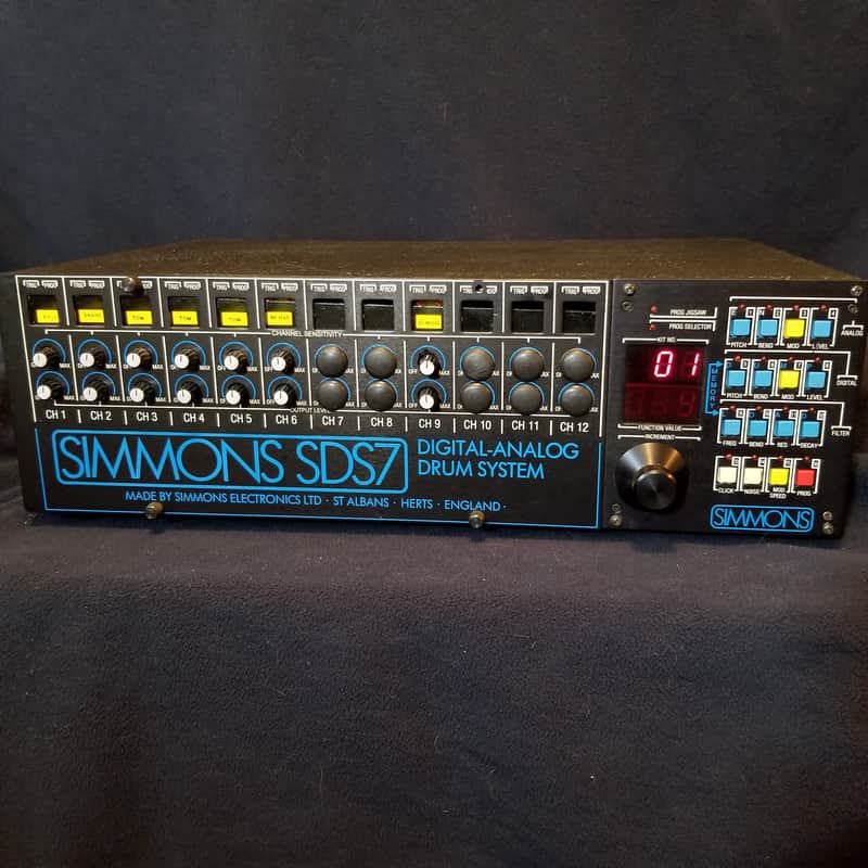 Simmons SDS7 Digital-Analog Drum System 1983 image 1