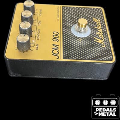 Marshall JCM 900 Overdrive Pedal 2025 - Present - Black / Gold - X16603 image 4