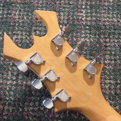 BC Rich Platinum Series Warlock Blue! w/gigbag image 6