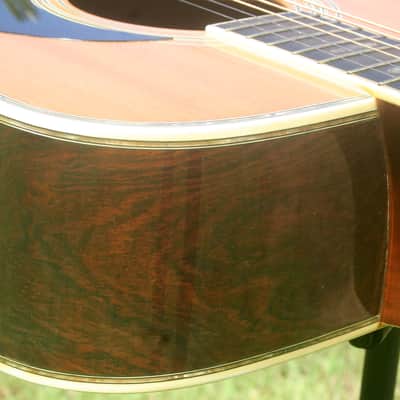 1972 Yairi YW-600 Dreadnought Guitar Jacaranda early time master piece Natural-Bargain Sale image 13