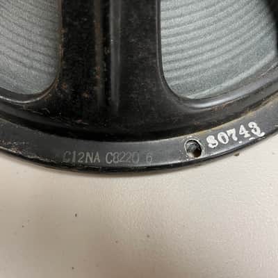 1967 Fender Jensen C12NA 12" Speaker Fender Label Recone 8 Ohms image 5